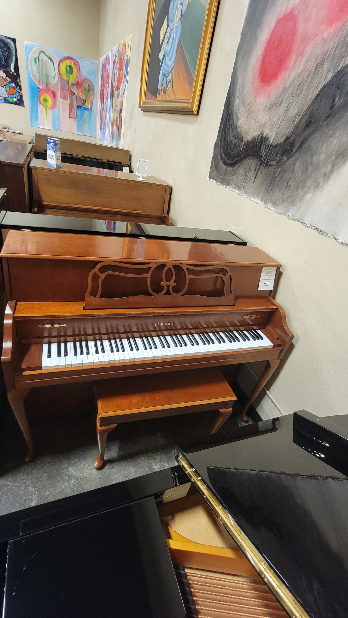 YAMAHA | 1990 | M500 | 44" | SATIN MAHOGANY | $2,990