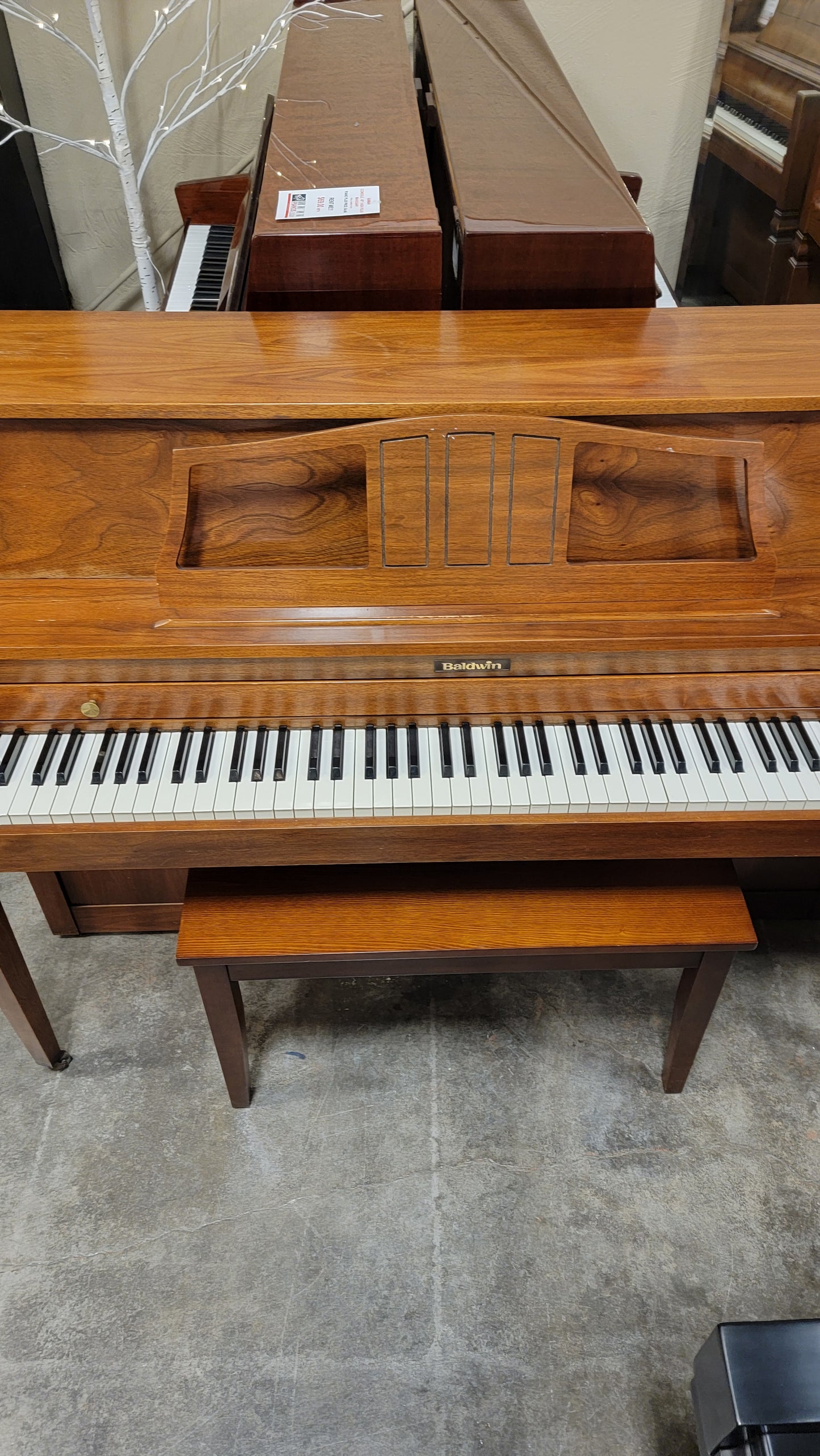 BALDWIN | UPRIGHT PIANO | 42" | Satin Walnut | $499