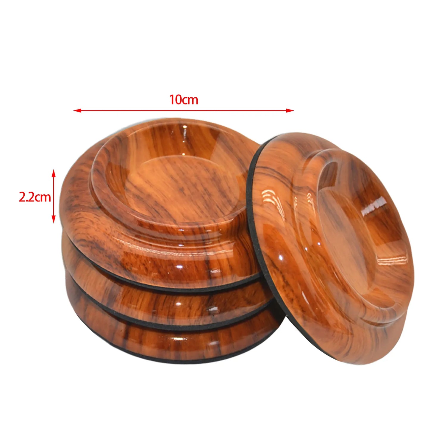 4 Pcs/Set Piano Caster Cups ABS Protection Floor Non Slip Anti Noise Foot Pad Upright Piano Parts Support for Grand Pianos