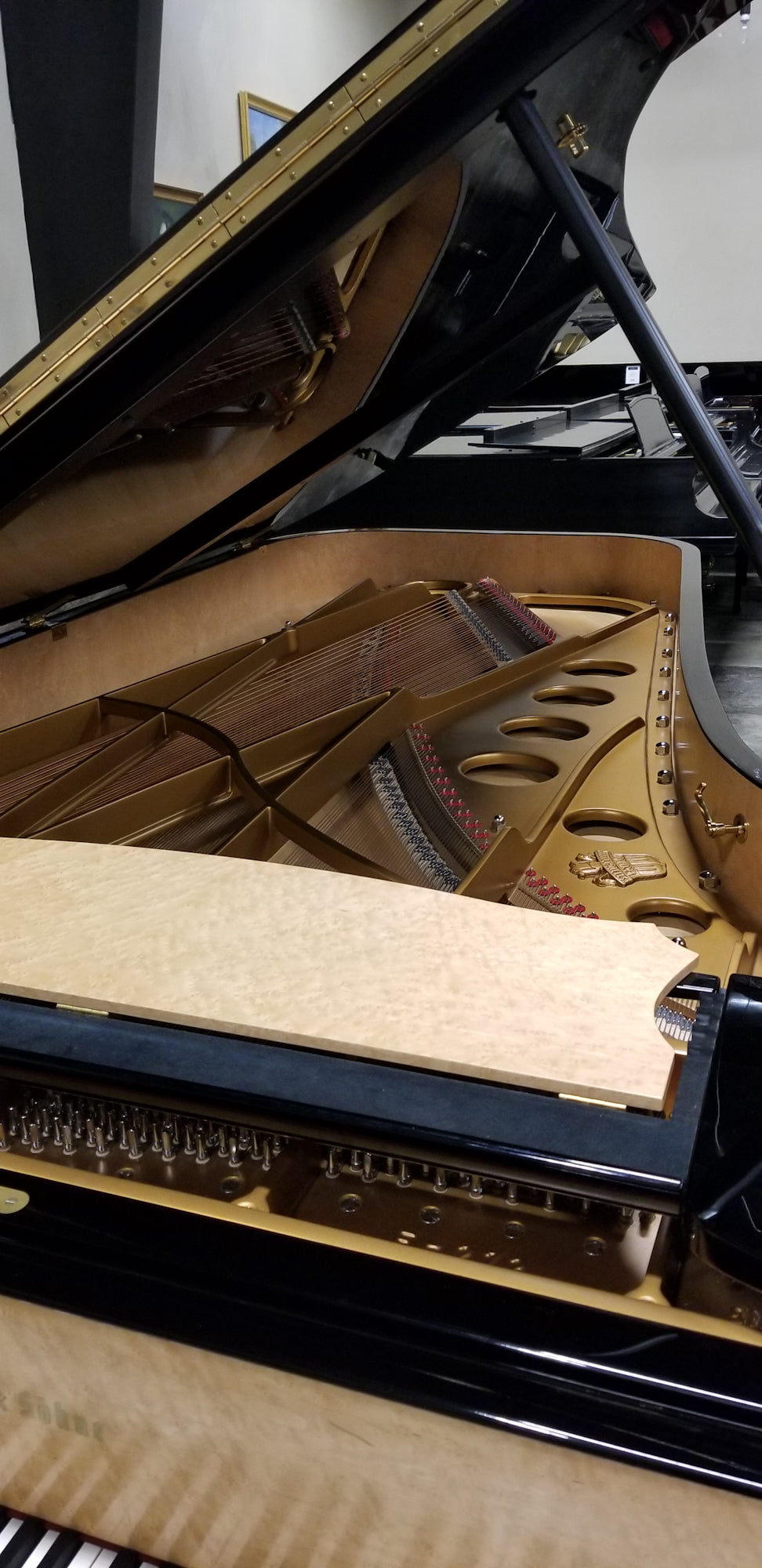 STEINGRAEBER | 2008 | E-272 9 FT CONCERT GRAND PIANO | CUSTOM HIGH POLISH EBONY | $93,900