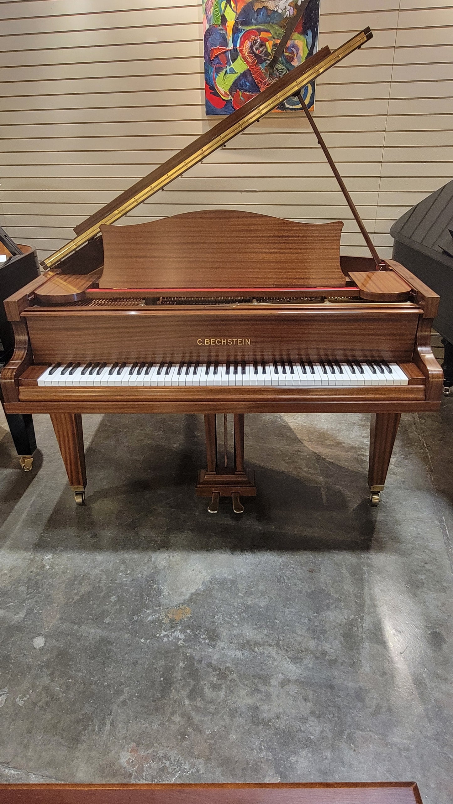 BECHSTEIN | L | TIGER EYE MAHOGANY | 5'10" | $39,990