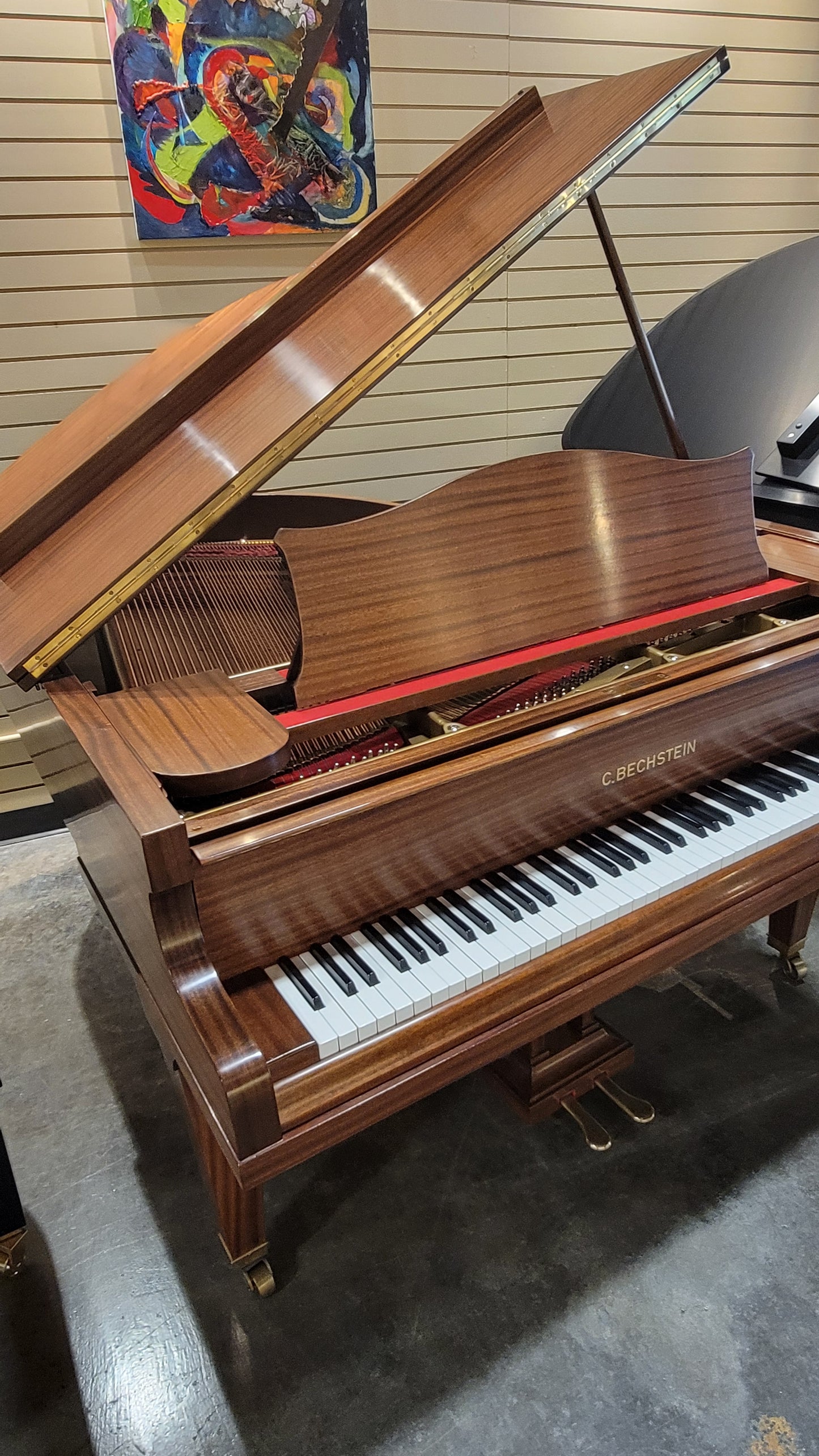 BECHSTEIN | L | TIGER EYE MAHOGANY | 5'10" | $39,990