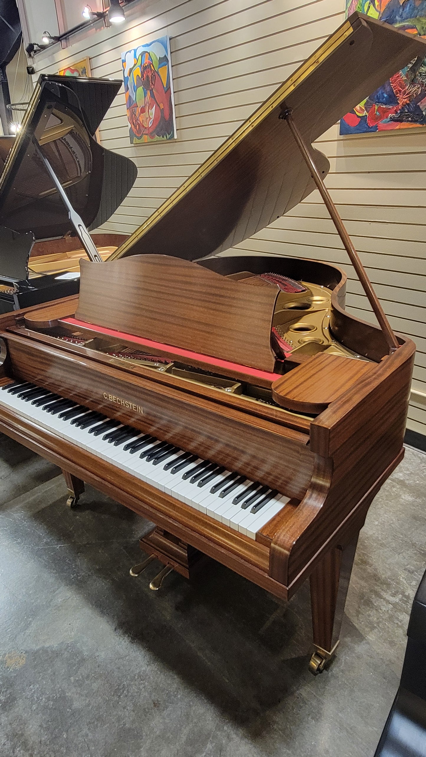 BECHSTEIN | L | TIGER EYE MAHOGANY | 5'10" | $39,990