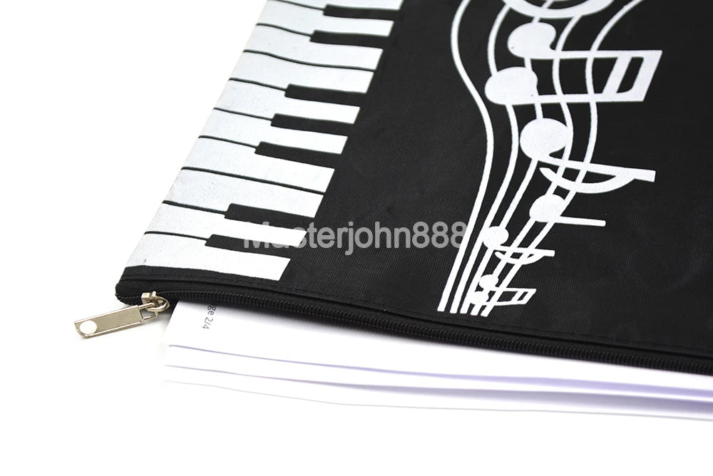 Sheet Music Bag with Zipper