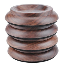 Load image into Gallery viewer, Walnut Soild Wood Upright Piano Caster Cups