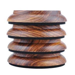 Zebra Soild Wood Upright Piano Caster Cups