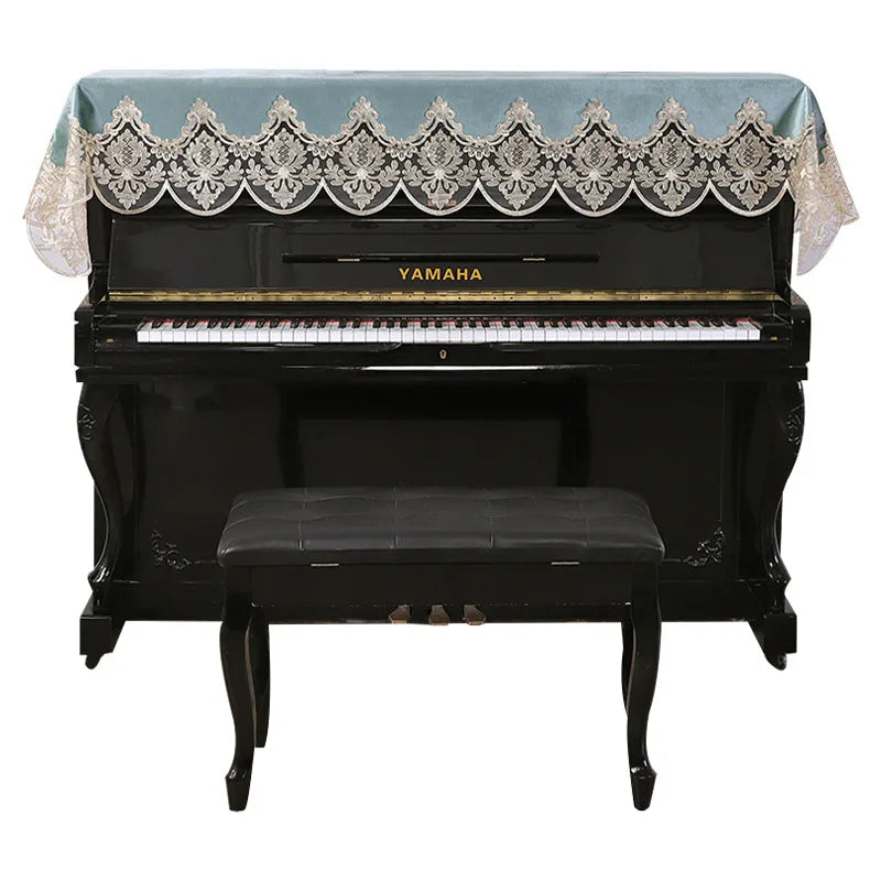 European Style Lace Piano Cover