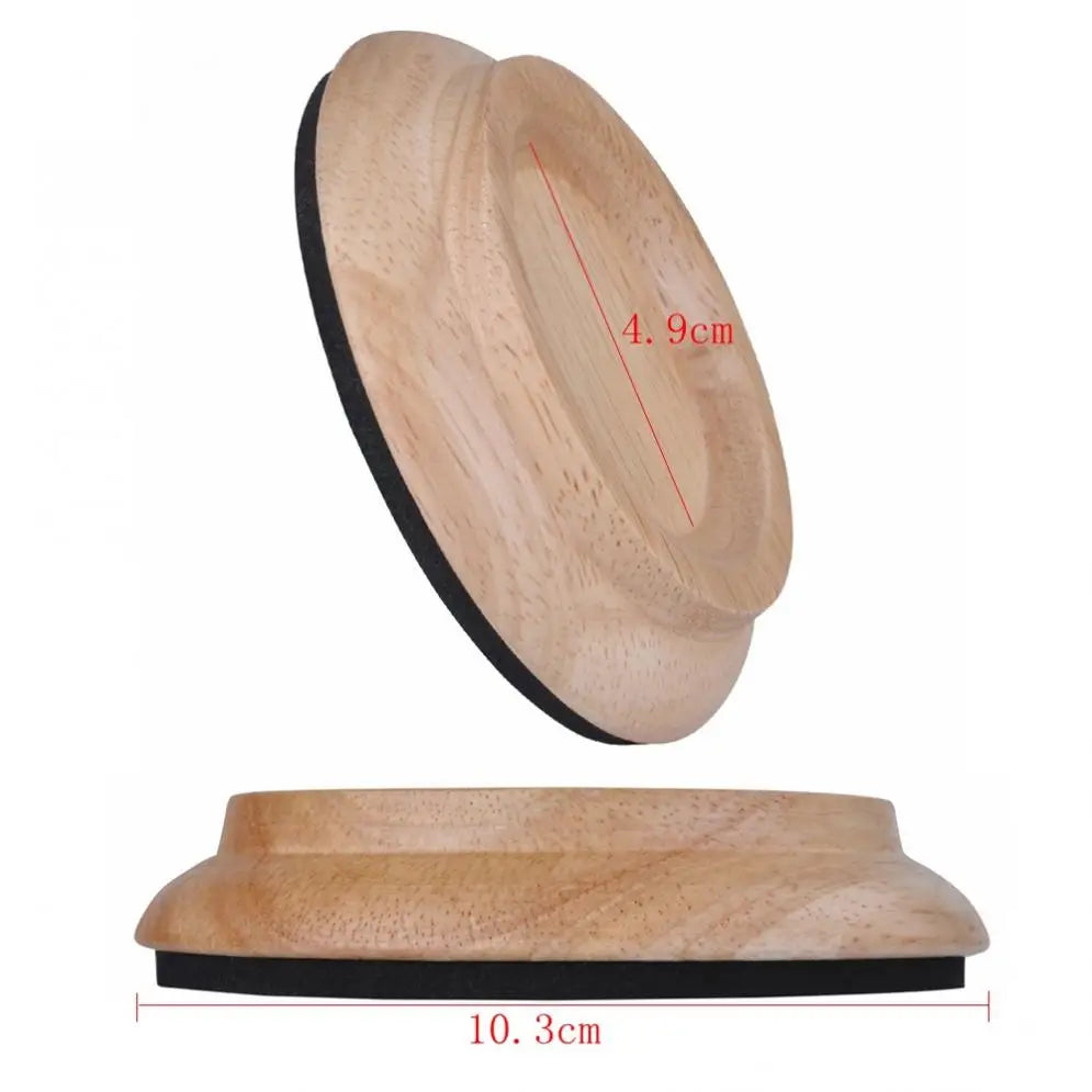 Solid Wood Upright Piano Caster Cups