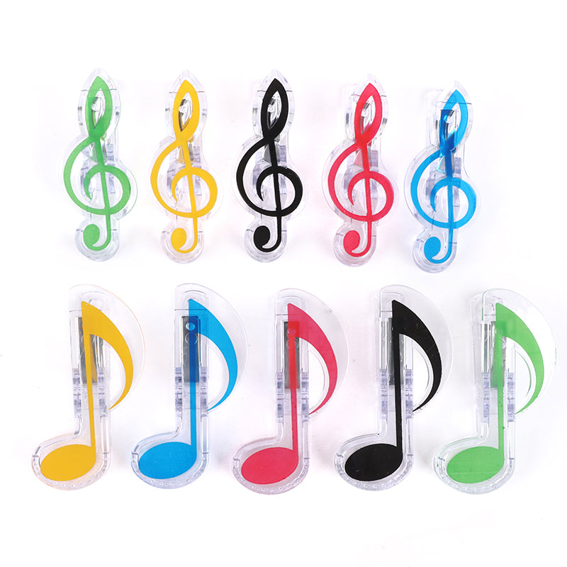 5 pcs. Music or Treble Clef Clips