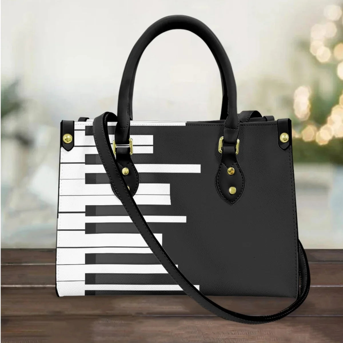 Elegant Piano Shoulder Bag