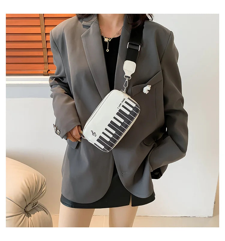 Piano Shoulder Bag