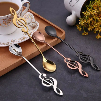 Stainless Steel Musical Note Spoon