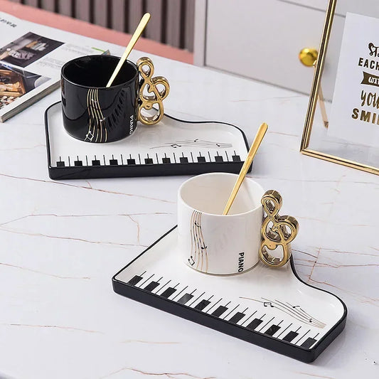 Musical Piano Tea or Coffee Mugs