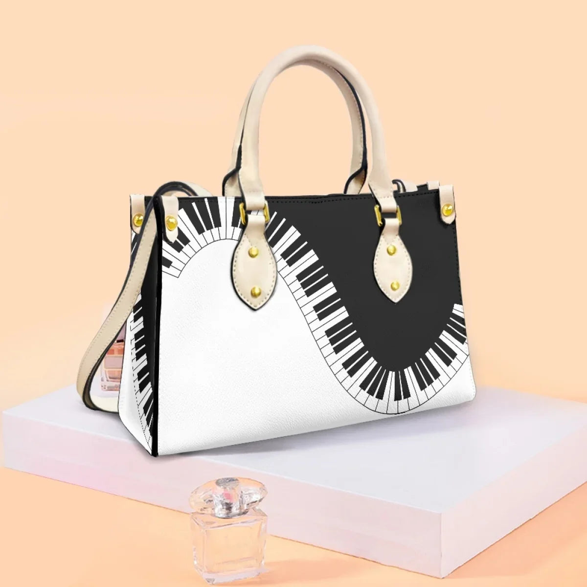 Elegant Piano Shoulder Bag