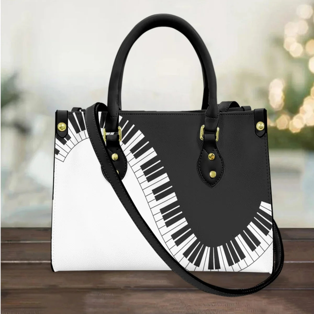 Elegant Piano Shoulder Bag