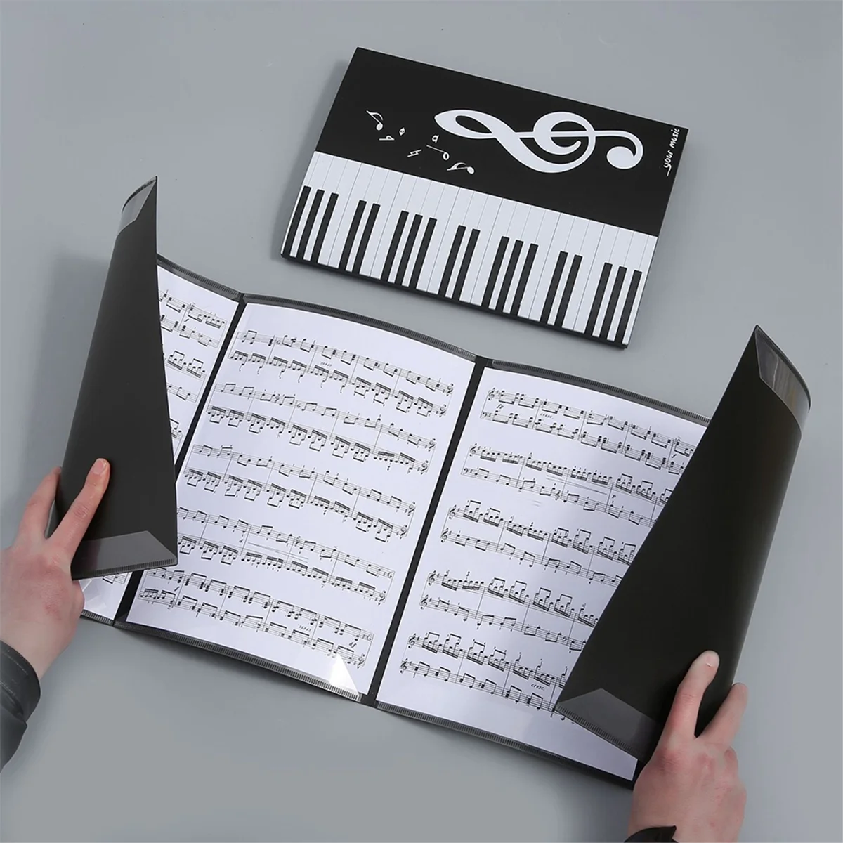 3 PCS 6 Page Sheet Music Folder