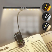 Load image into Gallery viewer, LED Clip On,USB Rechargeable Book Light