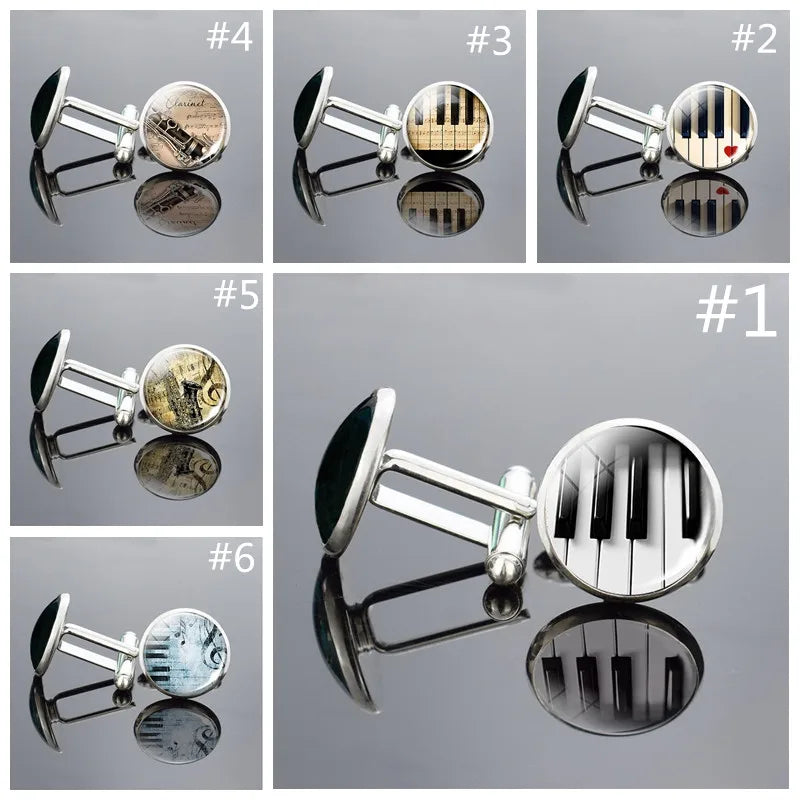 Piano Cufflinks