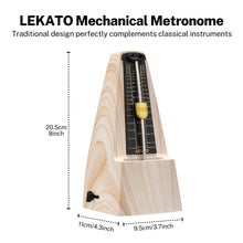 Load image into Gallery viewer, Ash Wood Tone Metronome