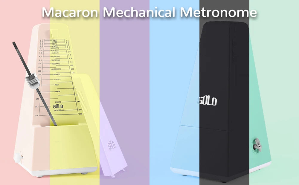 Mechanical Metronome in Pastel Colors