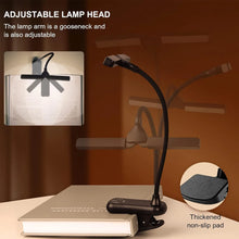 Load image into Gallery viewer, LED Clip On,USB Rechargeable Book Light