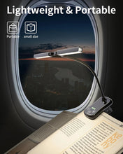 Load image into Gallery viewer, LED Clip On,USB Rechargeable Book Light