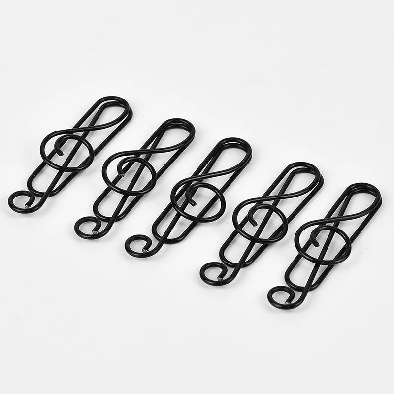 20/40Pcs Creative Music Note Paper Clip