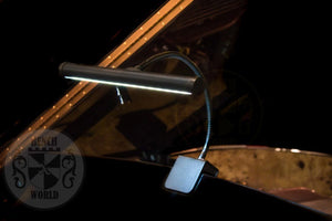 Scorpio LED Clip On Grand Piano Lamp In Black