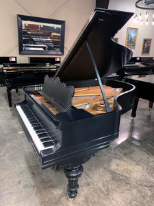 STEINWAY AND SONS | 1901 | MODEL A 6'2" GGRAND PIANO | SATIN EBONY | $59,900