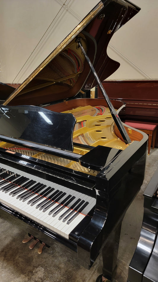 YAMAHA | 1989 | C7 | 7'6" SEMI-CONCERT GRAND | HIGH POLISH EBONY |  $27,500