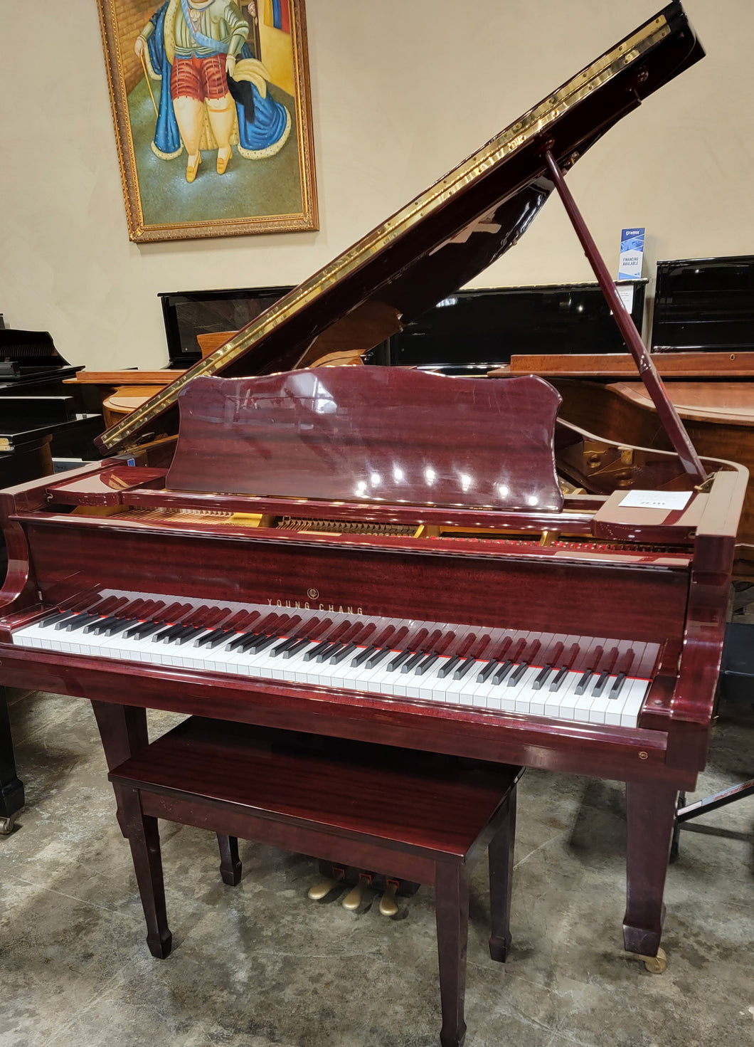 Used Young Chang cheap price baby grand